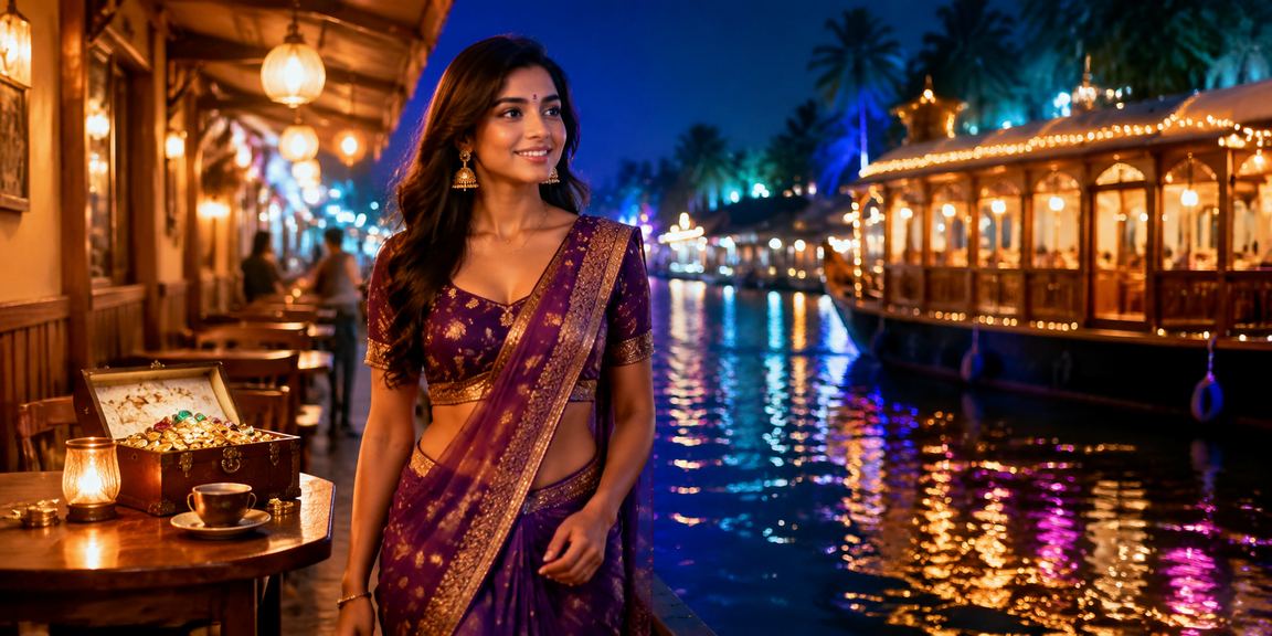 A calm scenic view of Kerala backwaters symbolizing trust and serenity in 12939 platform